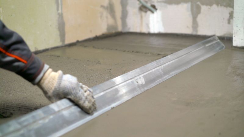 Optimal Timing for Concrete Leveling